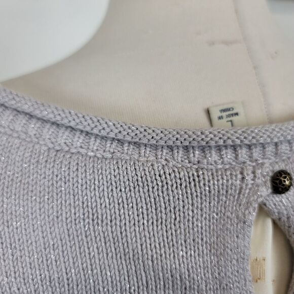 Lucky brand crochet style over semi sheer lining - Picture 6 of 14